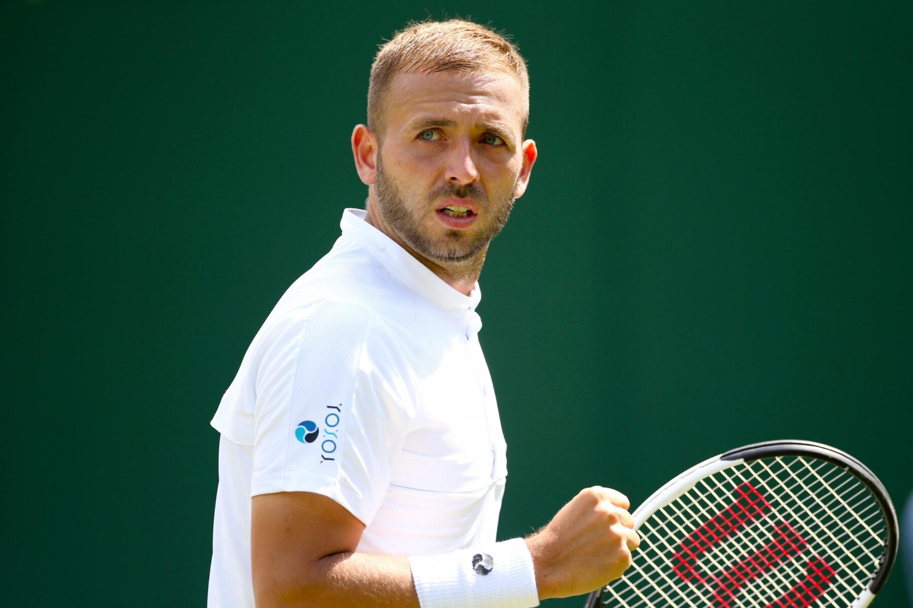 ‘The level is a lot higher than most,’ Dan Evans on training with Roger Federer