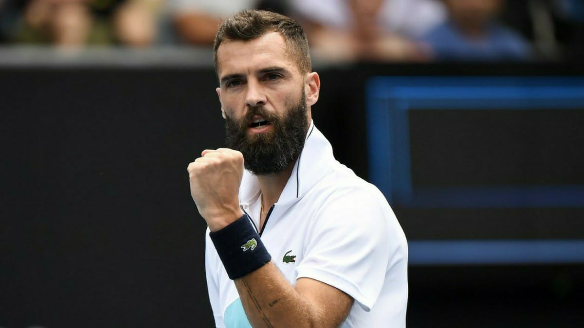 WATCH: “The Incredible Hulk” – Benoit Paire rips his shirt on the tennis court