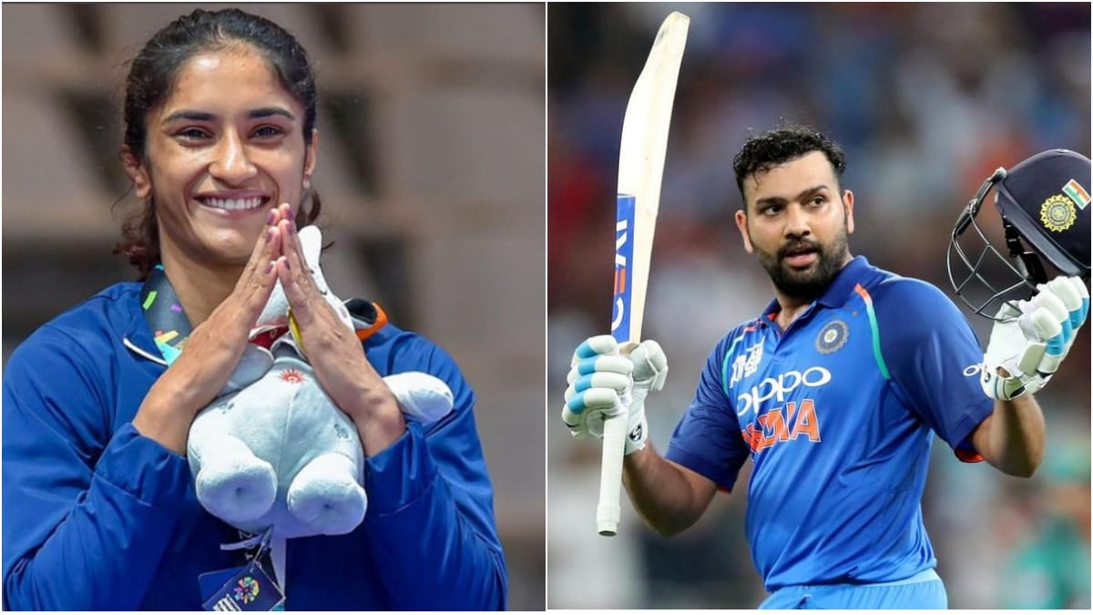 Khel Ratna 2020 – Rohit Sharma, Vinesh Phogat Among Khel Ratna Recommendations in Change of Tradition