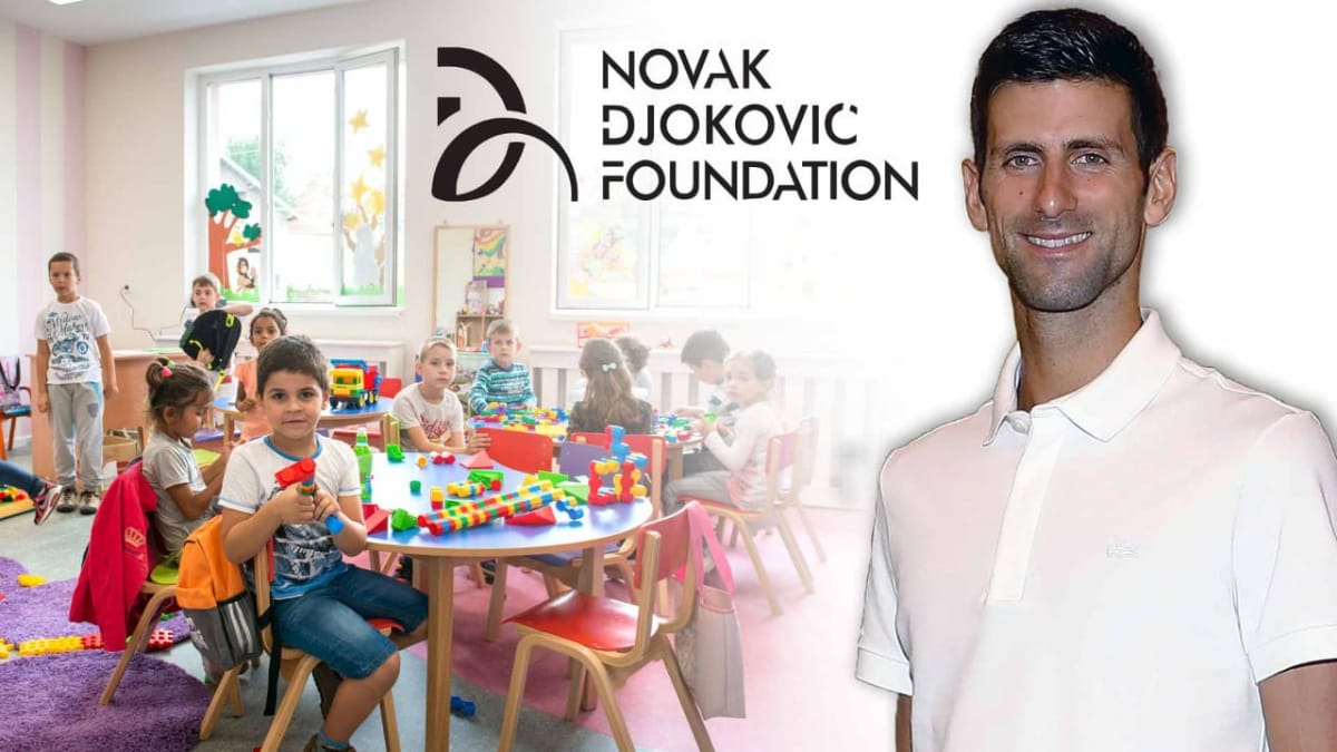 Novak Djokovic Foundation makes a whopping 12 Million donation for construction of a school in Serbia