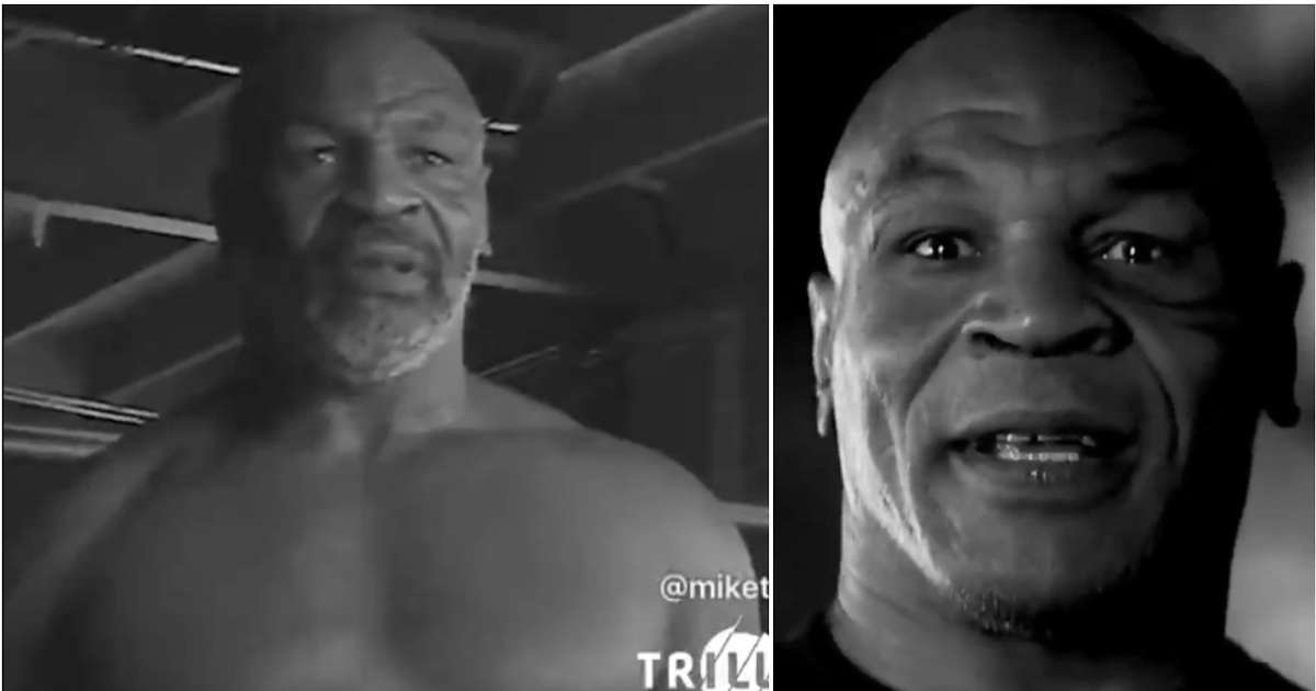 Mike Tyson loses his cool whilst filming promo video for fight vs Jones Jr