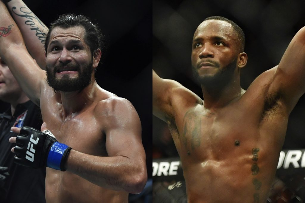 Jorge Masvidal campaigning for a title shot, Leon calls him a “p*ssy”