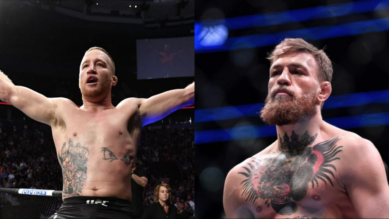 Justin Gaethje gives a befitting reply to Conor McGregor