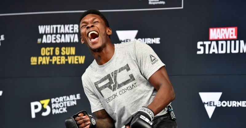 Israel Adesanya connects with his former teachers, ahead of UFC 253