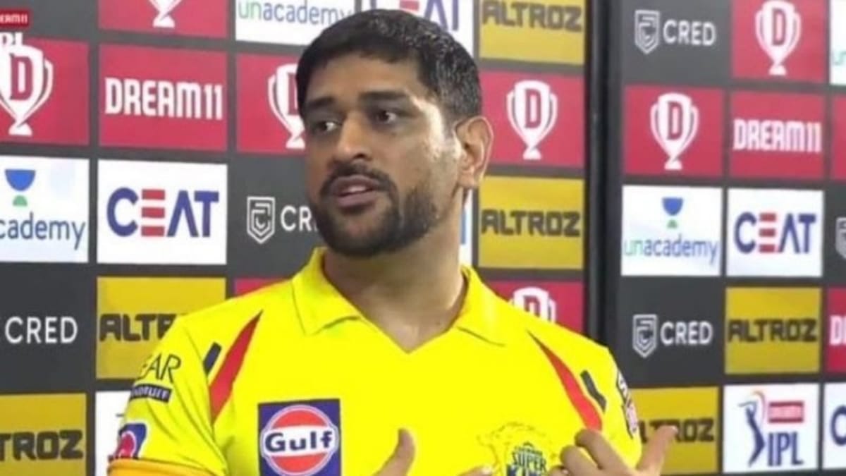 IPL 2020: CSK skipper MS Dhoni explains why he did not promote himself up the order