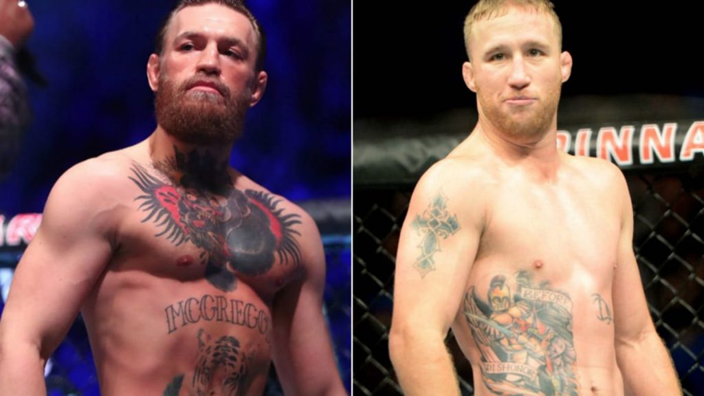 Conor McGregor and Justin Gaethje