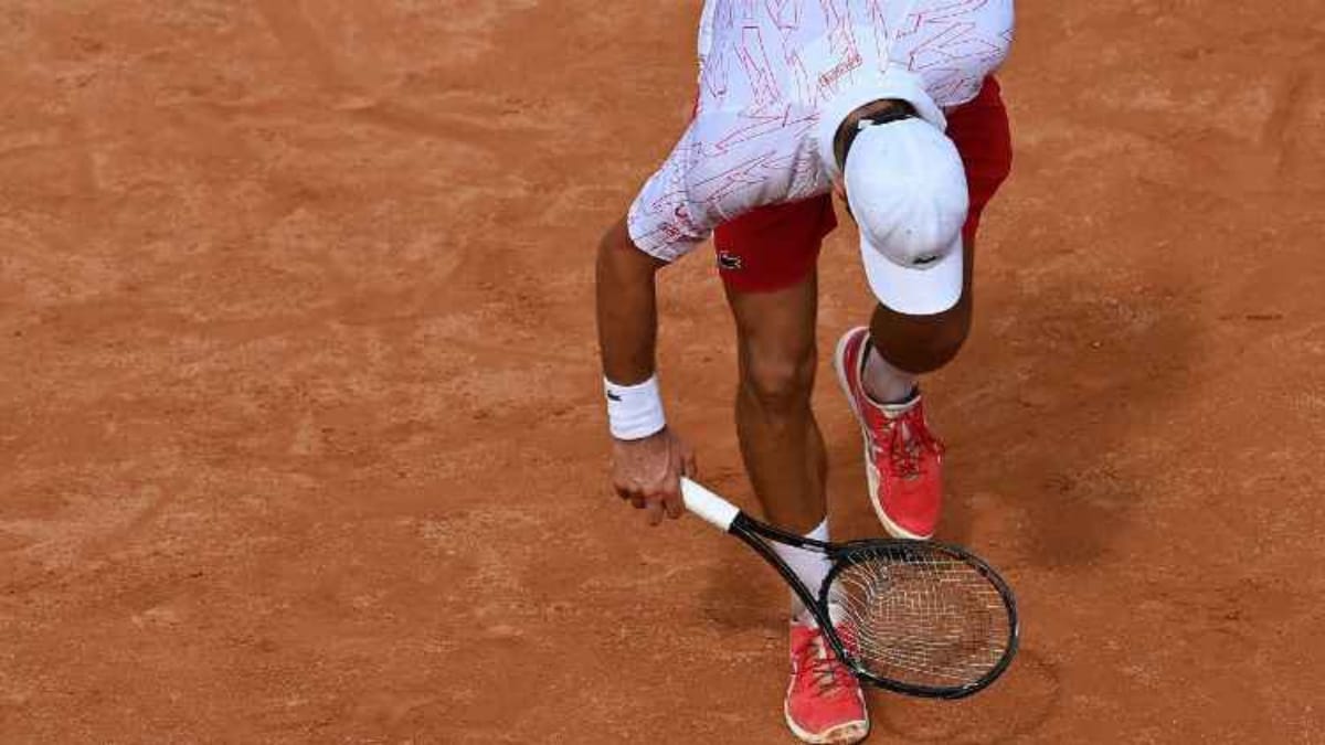 Italian Open 2020: Novak Djokovic still struggling with temper, breaks racket to reach semi-finals