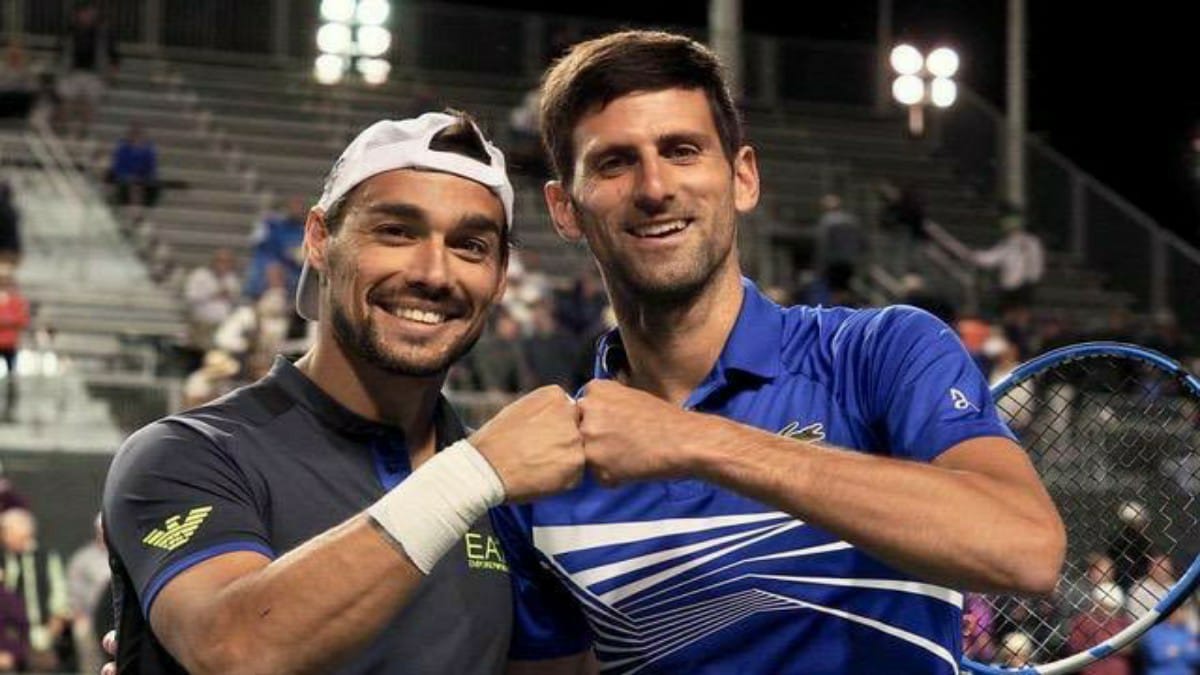 “It was all very crazy”- Fabio Fognini opens up on private conversation with a SAD Novak Djokovic post Australian Open deportation