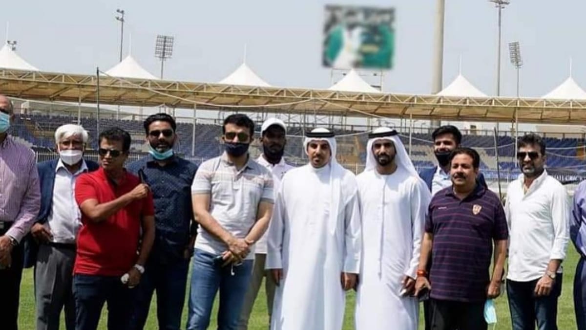 IPL 2020: Sourav Ganguly visits Sharjah Cricket Stadium, blurs image of Pakistani Cricketer