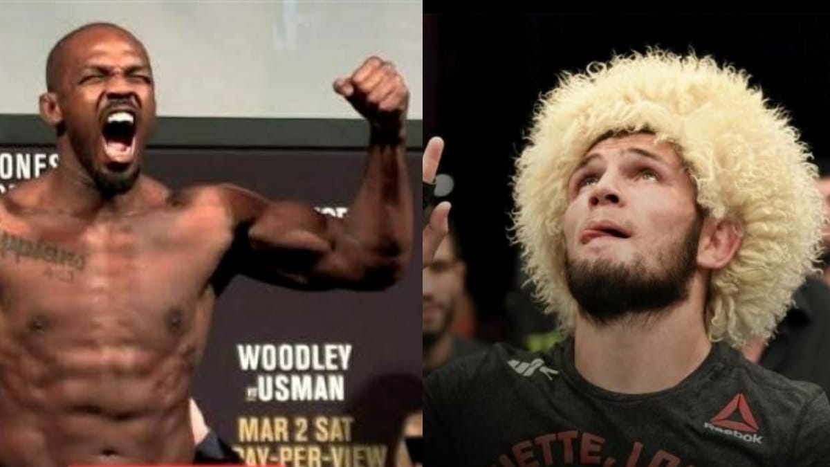 “Salty” Jon Jones feels he needs to be considered the GOAT; not Khabib