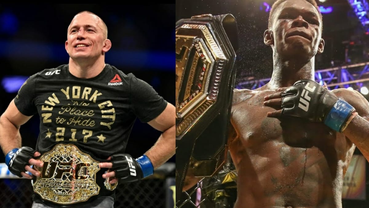 Israel Adesanya replies to George St. Pierre’s “perfect fighter” compliment: GOAT’s recognise GOAT’s”