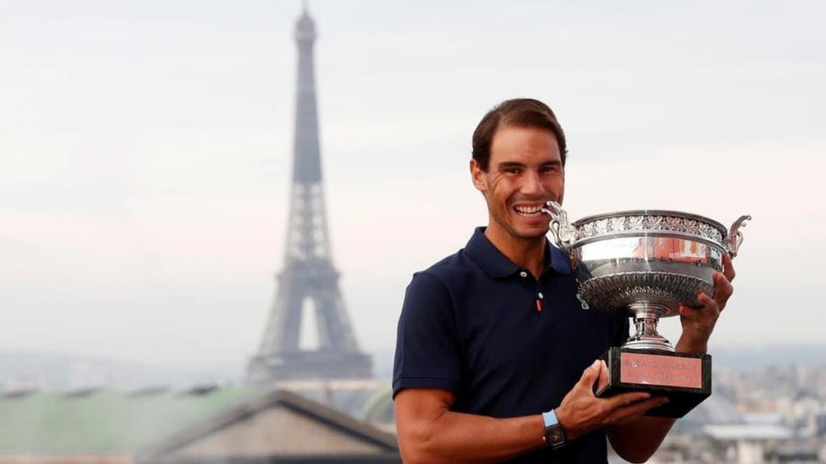 Rafael Nadal sends a heartfelt message of gratitude after becoming a 20 time Grand Slam Champion