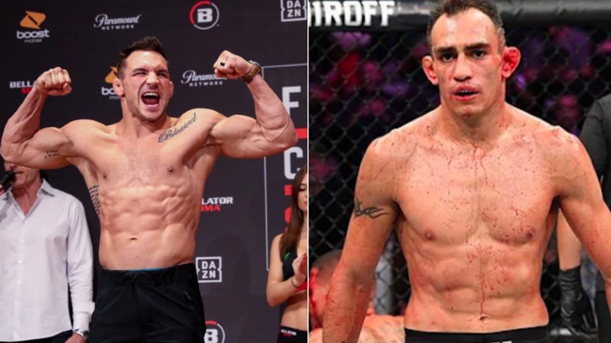 “I would definitely fight him,” says Michael Chandler about fighting Tony Ferguson on short notice at UFC 254