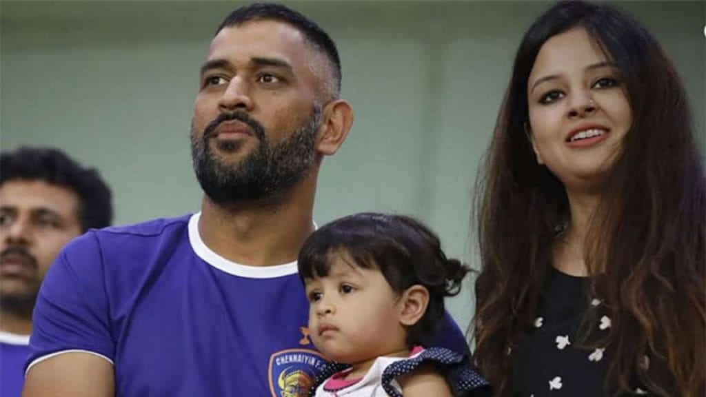 ms dhoni family