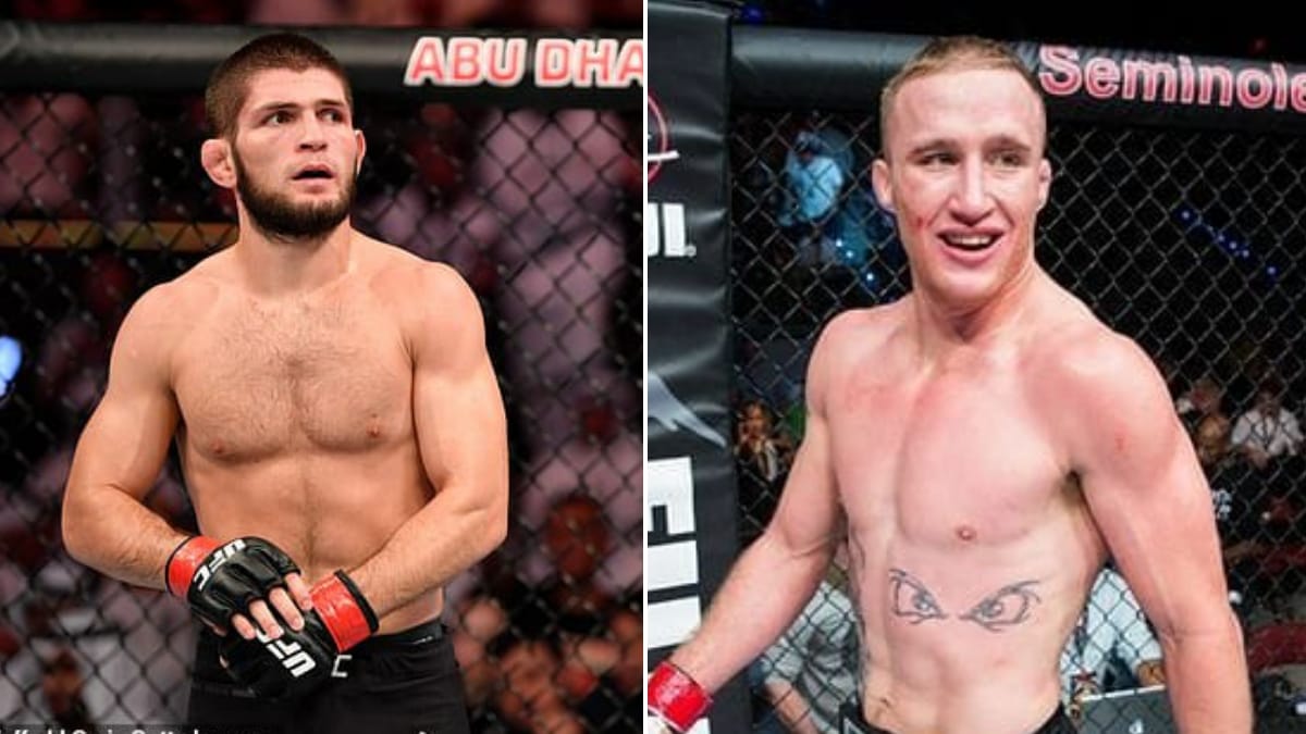 “I want him to quit, I want him to know I’m the superior athlete” said Justin Gaethje about Khabib Nurmagomedov