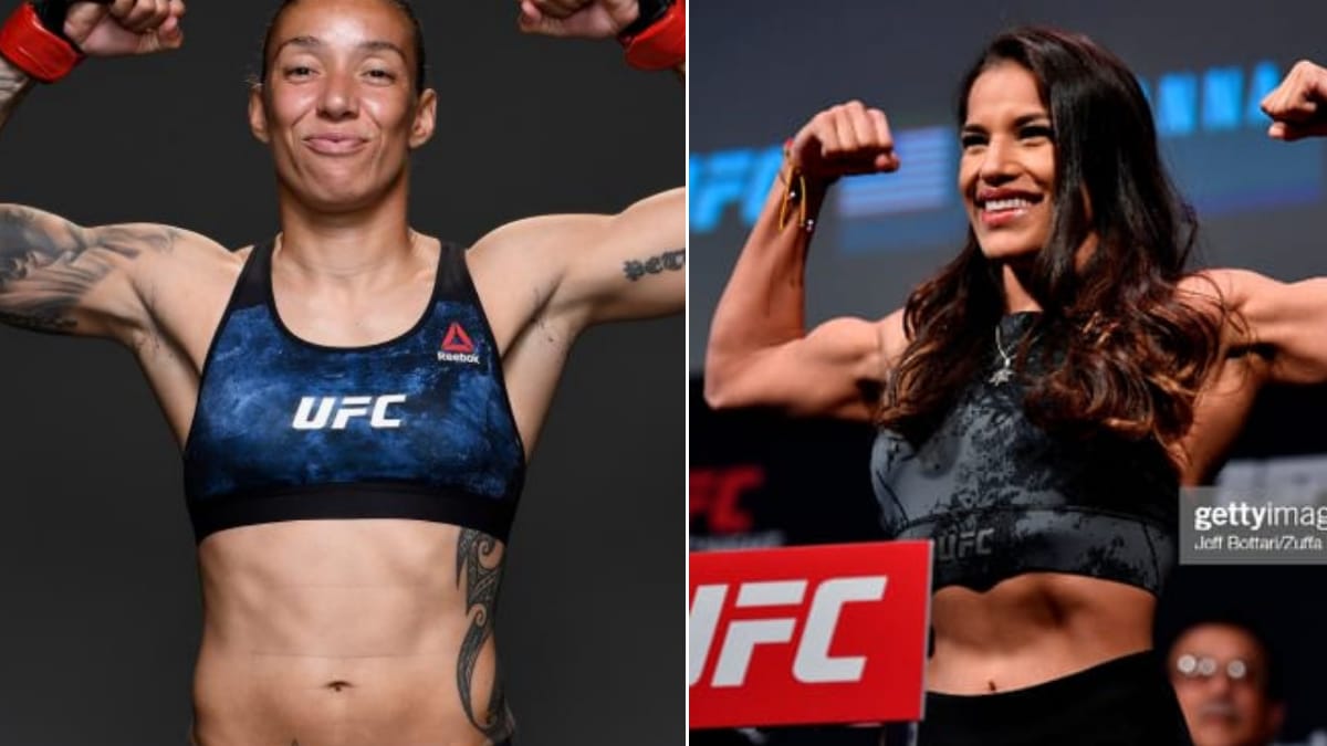 UFC Fight Island 4 Holm vs Aldana: Germaine de Randamie chocked out Juilanna Pena