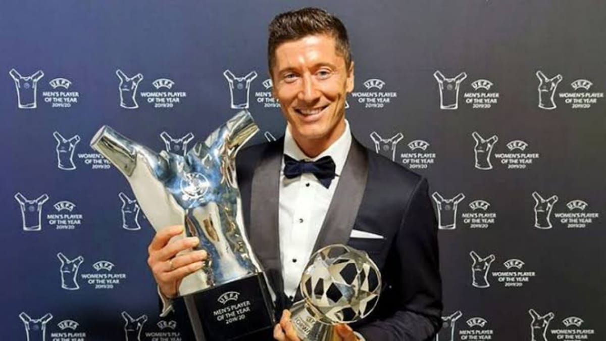 Robert Lewandowski: UEFA Men’s Player of the year and UEFA forward of the year