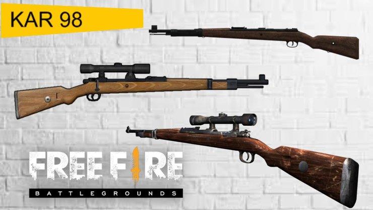 TOP 3 KAR98 Skins in Garena Free Fire