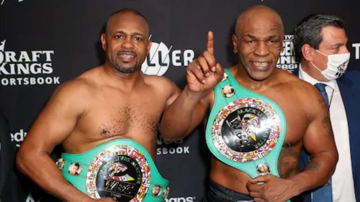 Mike Tyson and Roy Jones Jr. play out an eight-round draw, Twitter reacts