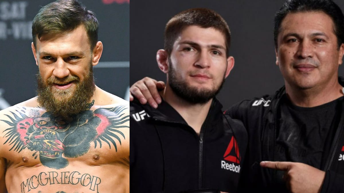 ‘Conor is the best striker in UFC lightweight division history!’ says Khabib Nurmagomedov’s coach