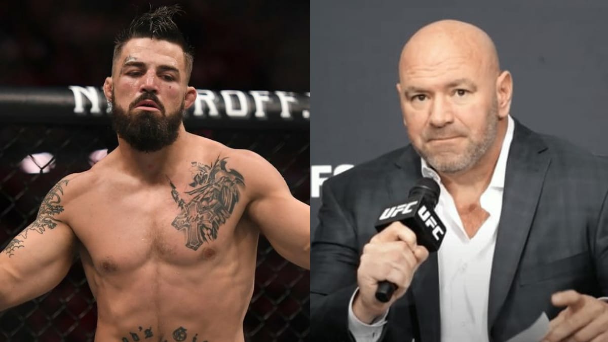 ‘He’s fun to watch’ Dana White is in no mood to cut off Mike Perry after UFC 255