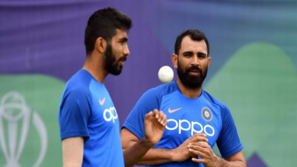 Mohammed Shami and Jasprit Bumrah