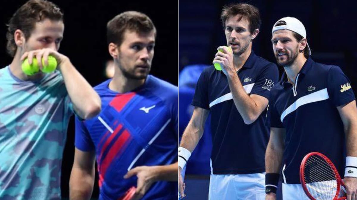 Nitto ATP Finals 2020: Wesley Koolhof/Nikola Mektic vs Jurgen Melzer/Edouard Roger-Vasselin Preview, Head-to-Head and Prediction for doubles-final