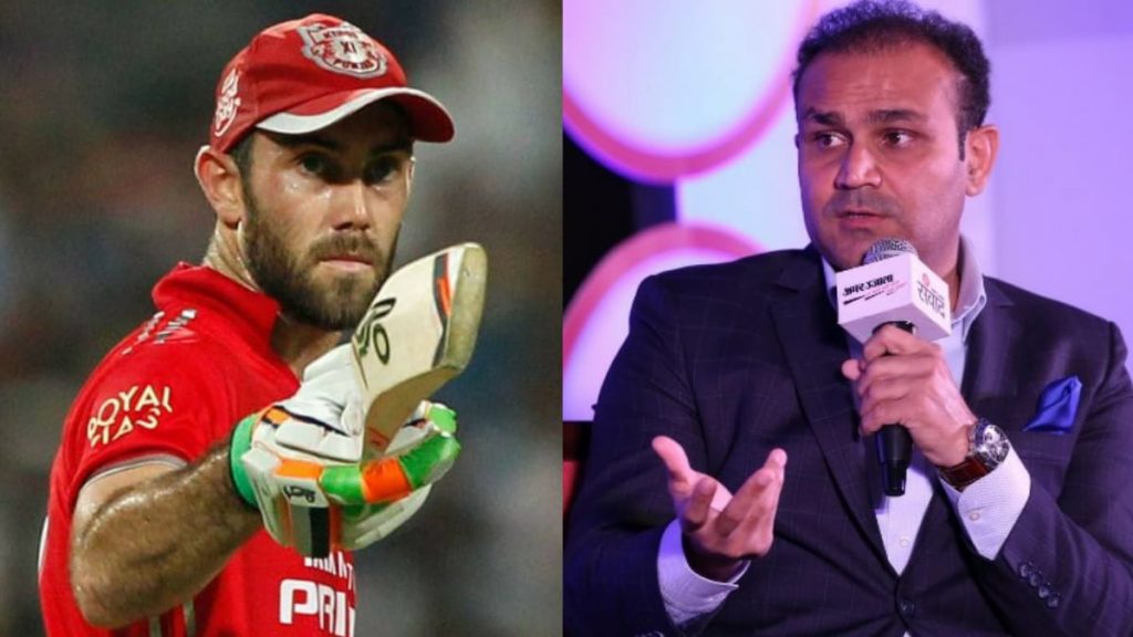 Glenn Maxwell and Virender Sehwag