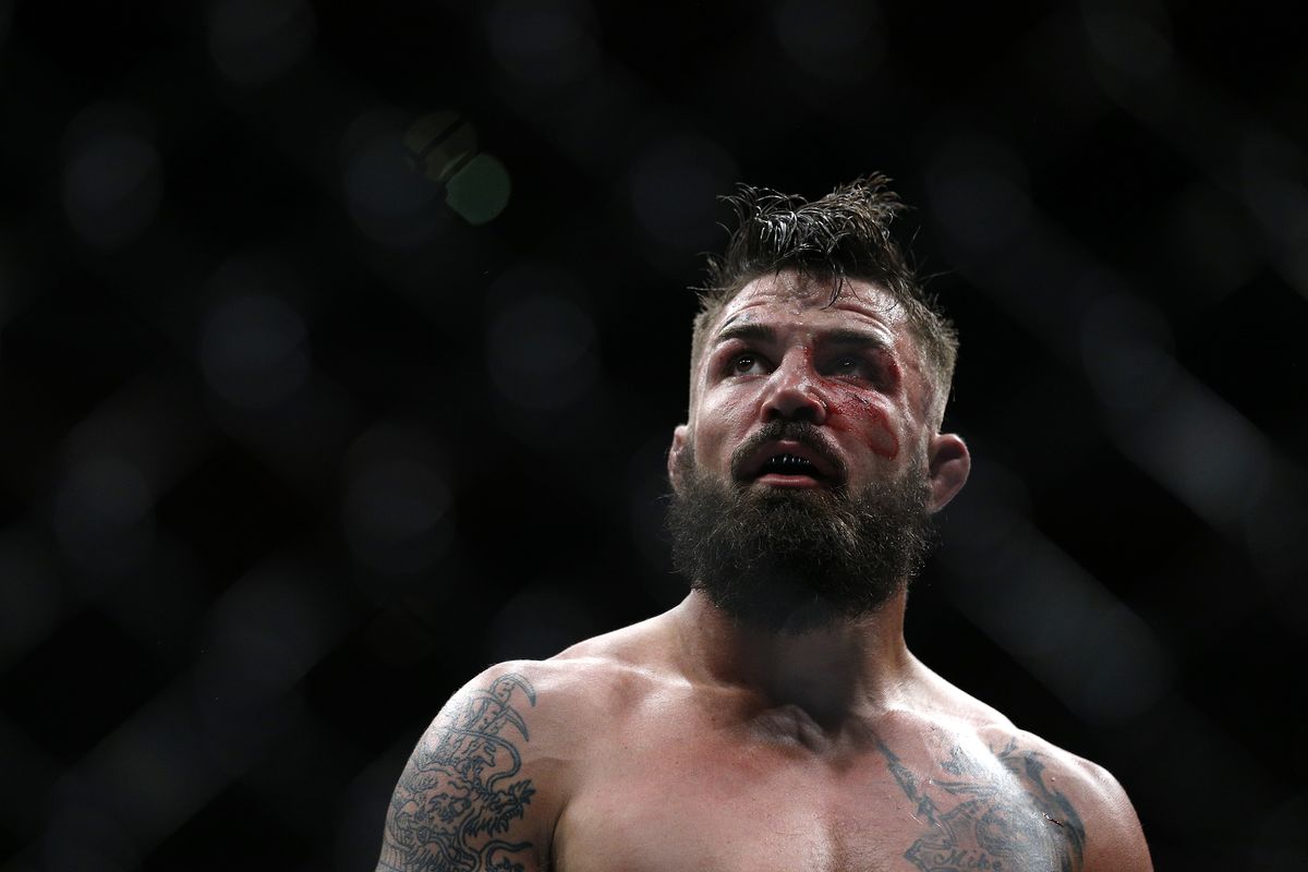 ‘I don’t mean harm on nobody unless we sign a death waiver’ says Mike Perry when questioned about domestic violence allegations