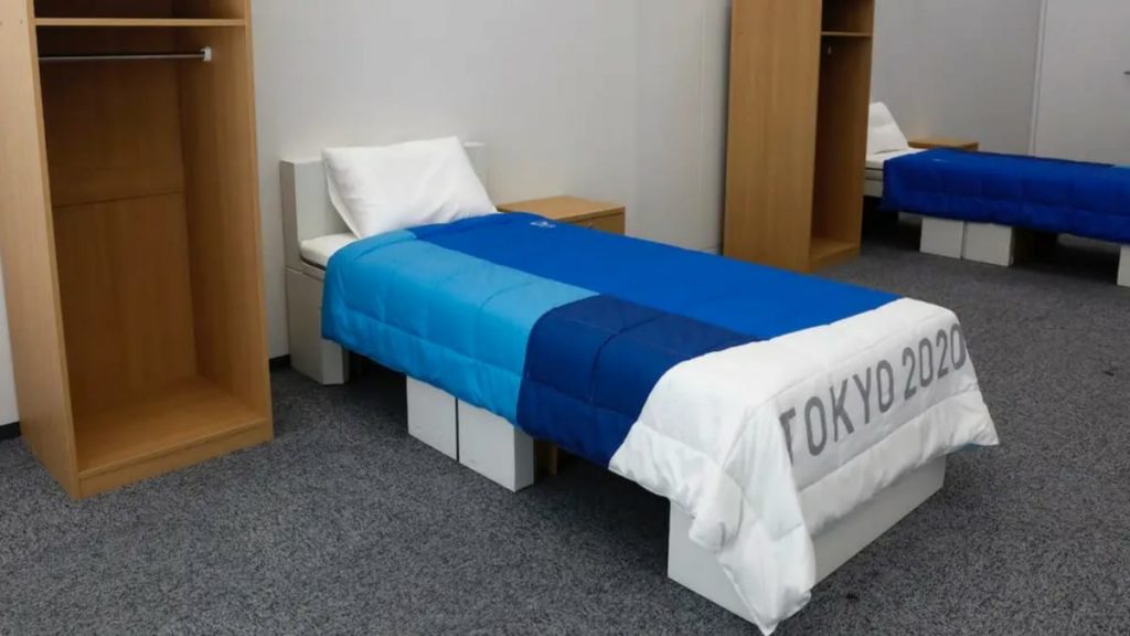 Tokyo Athlete's Village bedroom