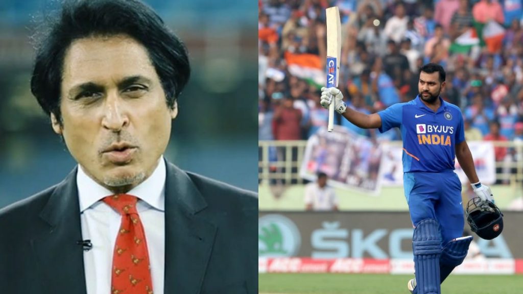 Ramiz raja and Rohit Sharma