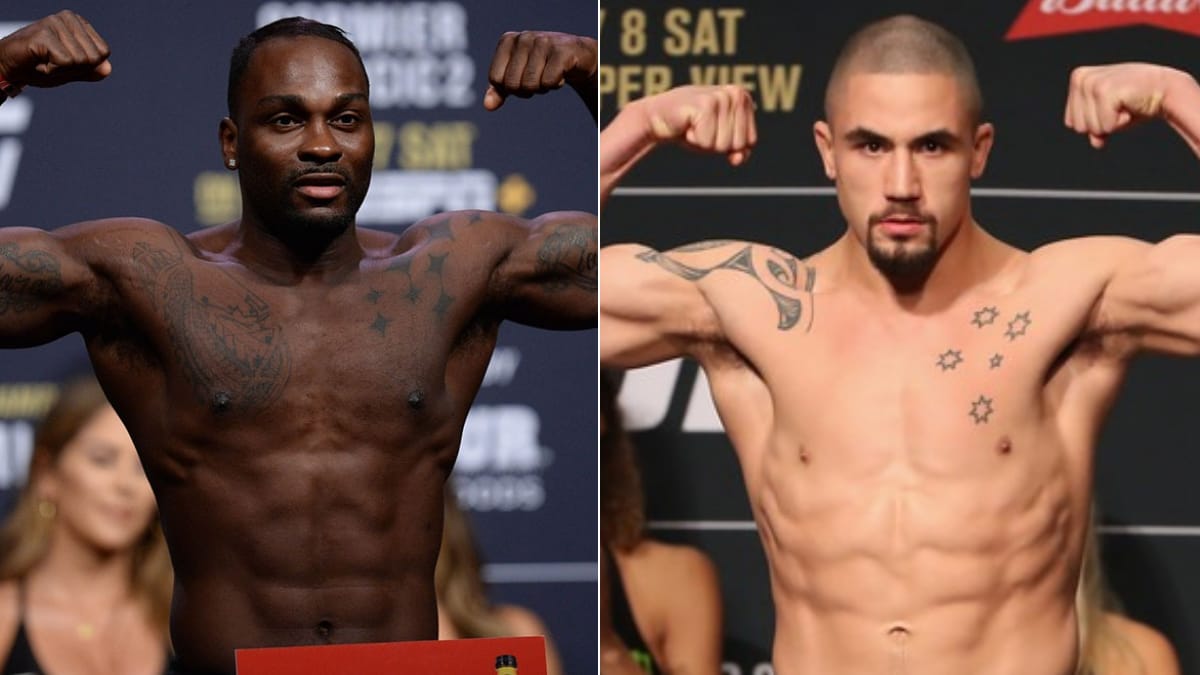 “What you say we run it back” – Derek Brunson calls out Robert Whittaker on Twitter