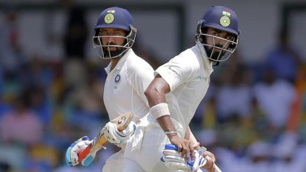 Cheteshwar Pujara and KL Rahul