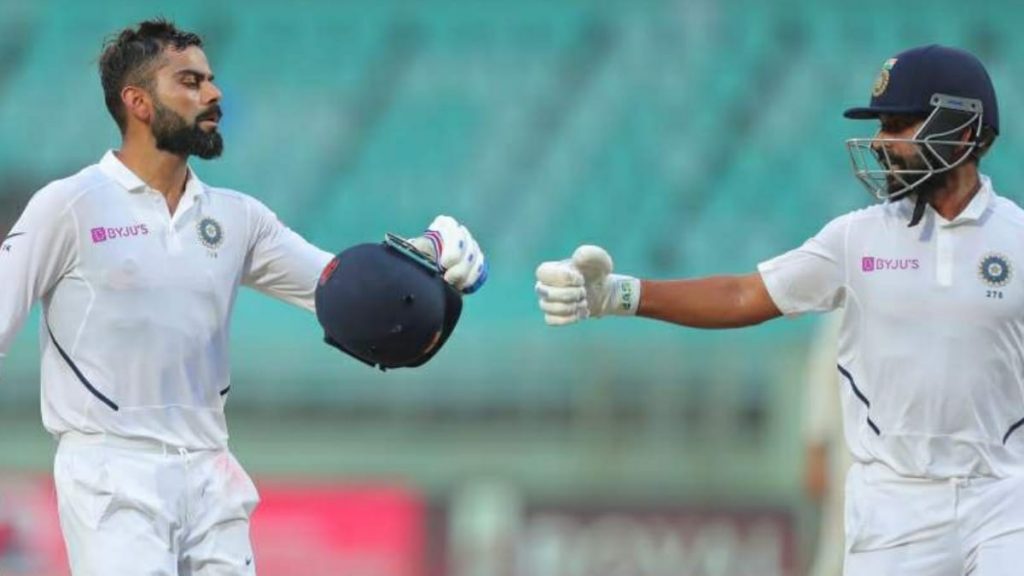 Virat Kohli and Ajinkya Rahane