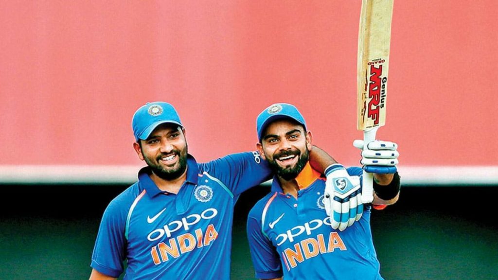 Rohit Sharma and Virat Kohli