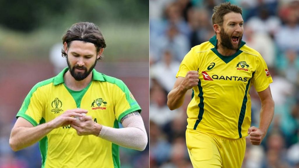 Kane Richardson and Andrew Tye