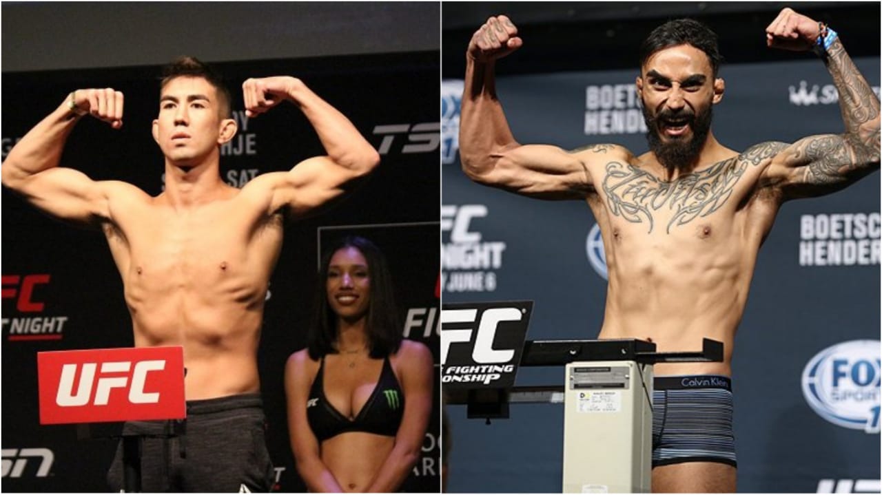 UFC Vegas 14: Jose Alberto Quinonez vs Louis Smolka has been pulled off the card