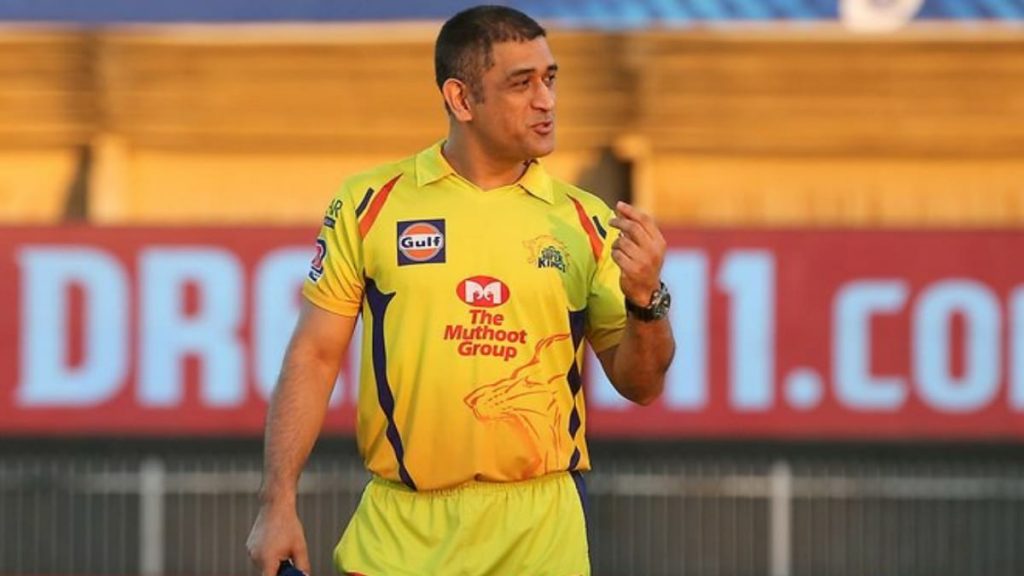 CSK Skipper MS Dhoni