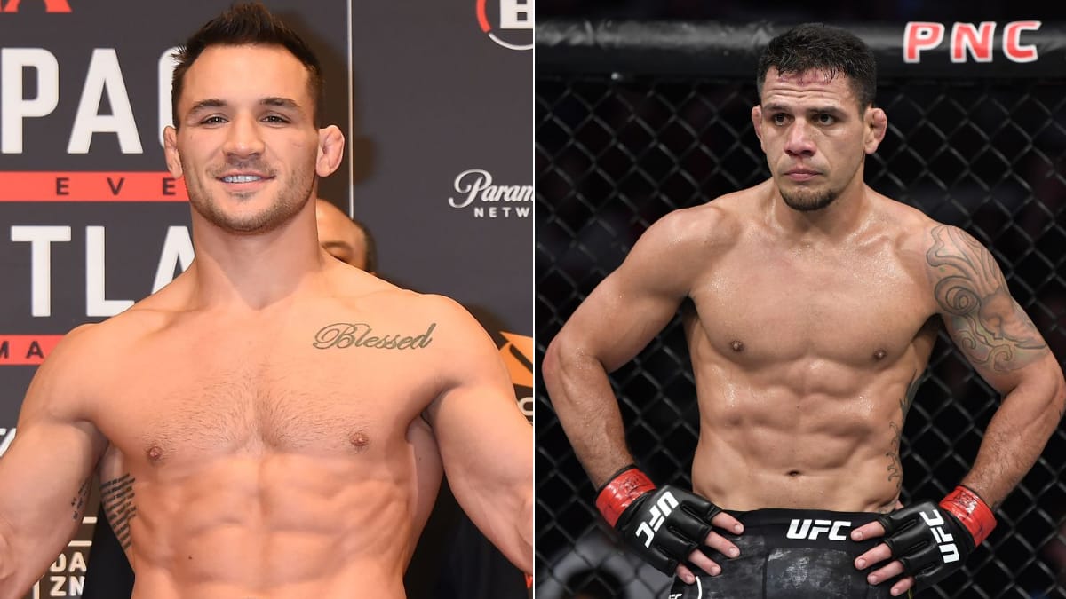 ‘Shame on You’ Rafael Dos Anjos slams Michael Chandler for not stepping in the fight against him