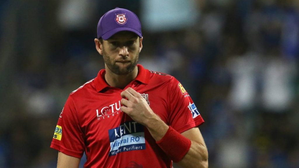 Andrew Tye with Purple Cap