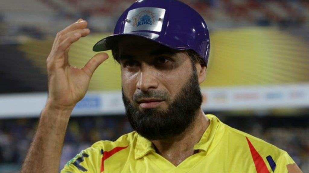 Imran Tahir with Purple Cap