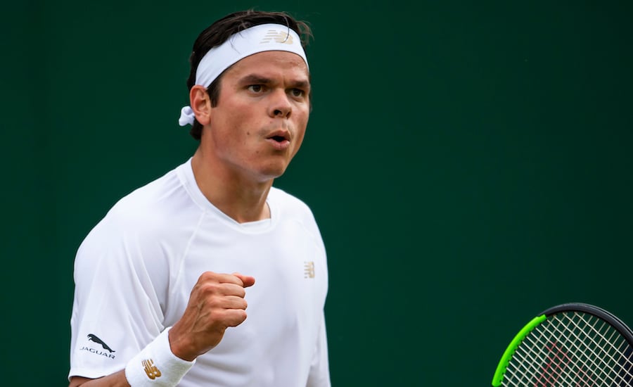 We are lucky to see all of them playing in the same era: Milos Raonic on the Big 3