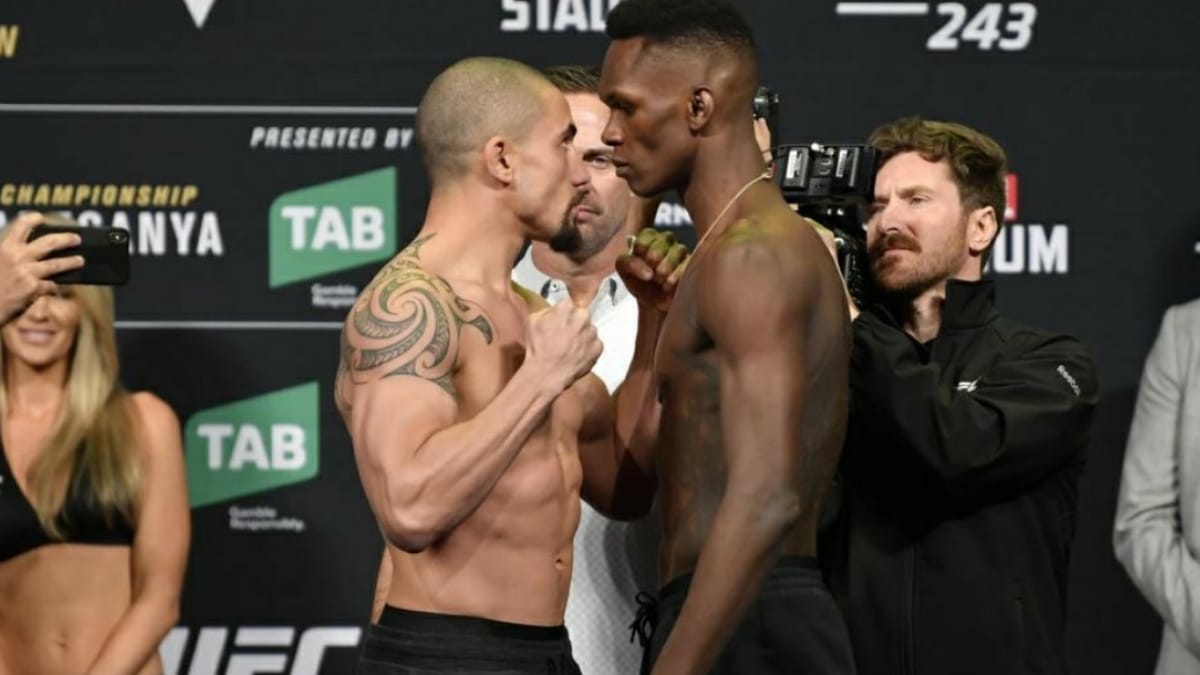 After putting on a clinic against Kelvin Gastelum, Robert Whittaker wants Israel Adesanya next