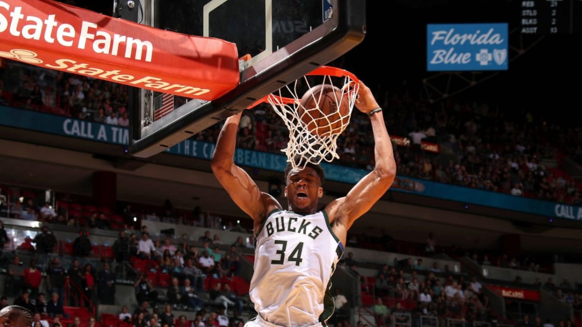 Giannis Antetokounmpo drains a double-double to lead Milwaukee Bucks past Atlanta Hawks