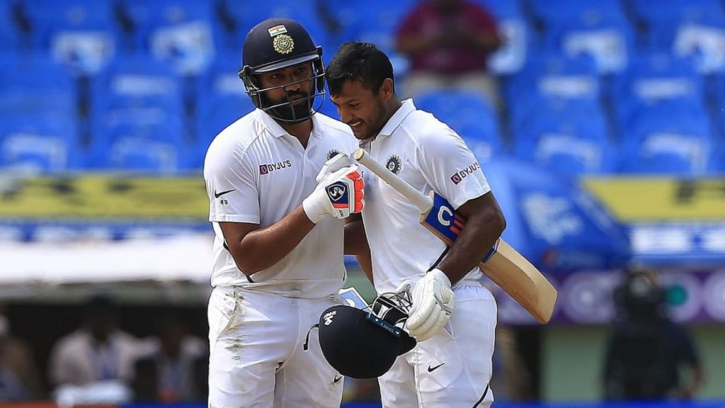 Rohit Sharma and Mayank Agarwal