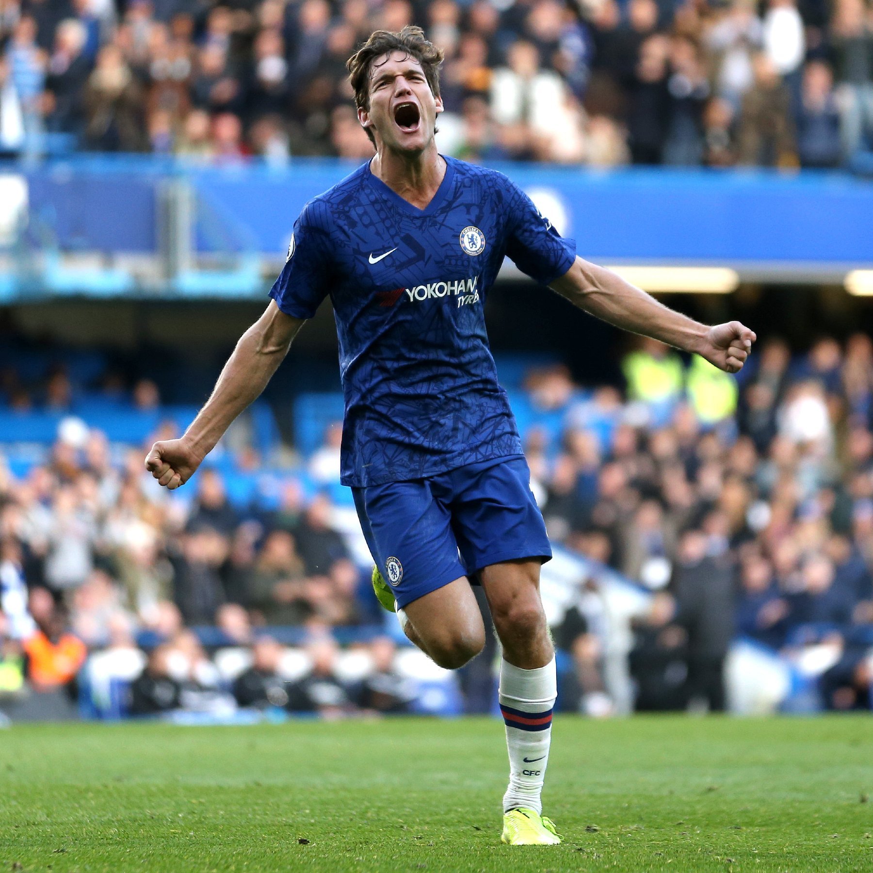 Chelsea left back Marcos Alonso en route to big club in La Liga