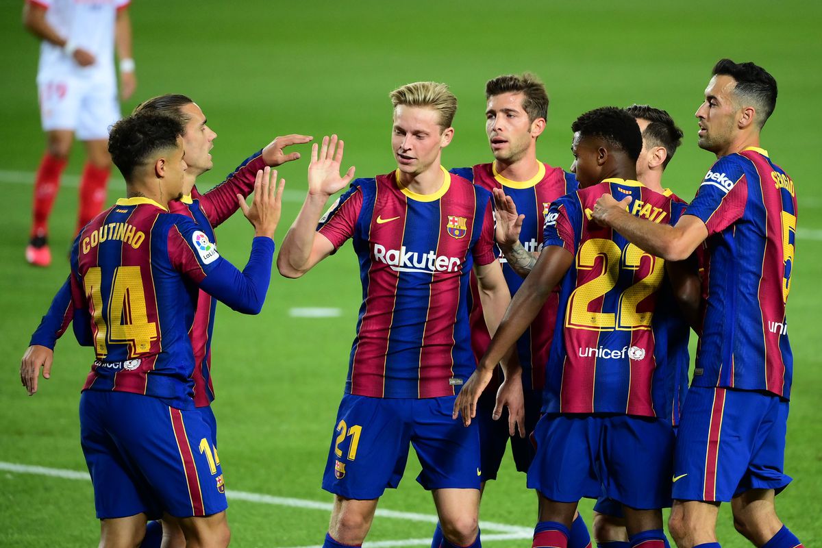 Barcelona held 1-1 at home against Eibar