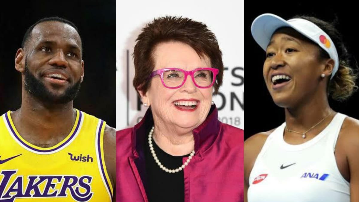 “Bravo!” Billie Jean King congratulates Naomi Osaka and LeBron James on being named ‘Female and Male Athletes of the Year’