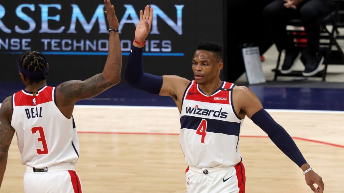 Justice! Russell Westbrook and Bradley Beal combine for 76 points to outscore Brooklyn Nets 149-146