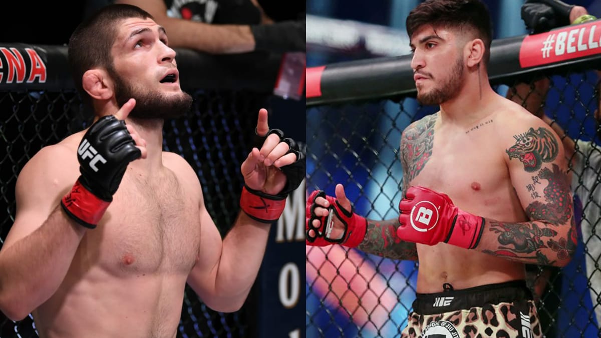 “Everybody knows that though, you talk to anybody” Dillon Danis says he can beat Khabib Nurmagomedov in a grappling match